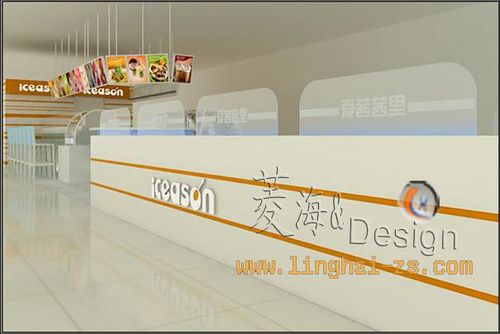 冰激凌店面裝修圖片