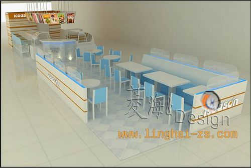 冰激凌店面裝修圖片