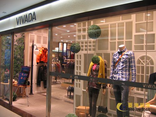 服裝店裝修設計圖片