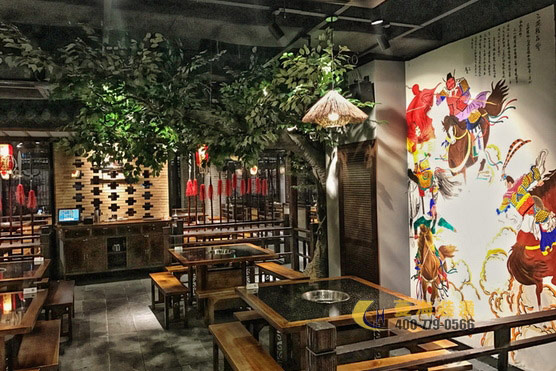 火鍋店立面設計裝修