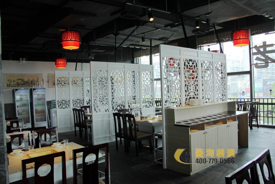 火鍋店墻面設計效果圖