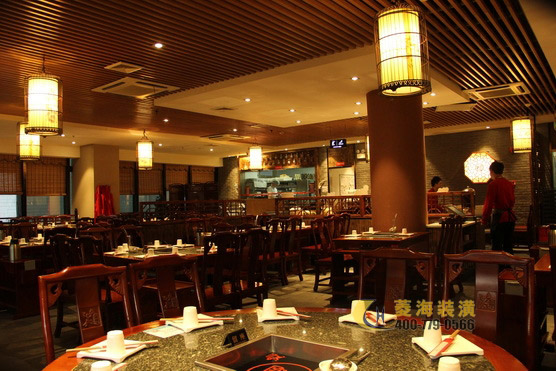 火鍋店吊頂設計裝修