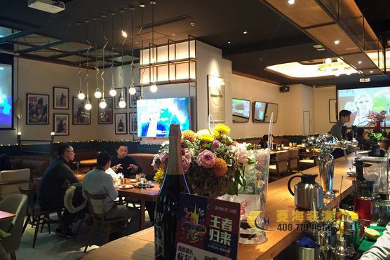 西餐廳軟裝設計效果圖