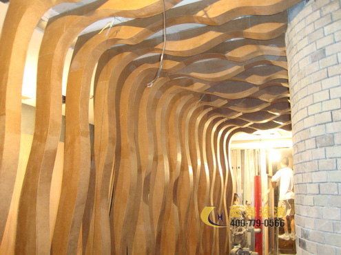 西餐廳施工現場照片