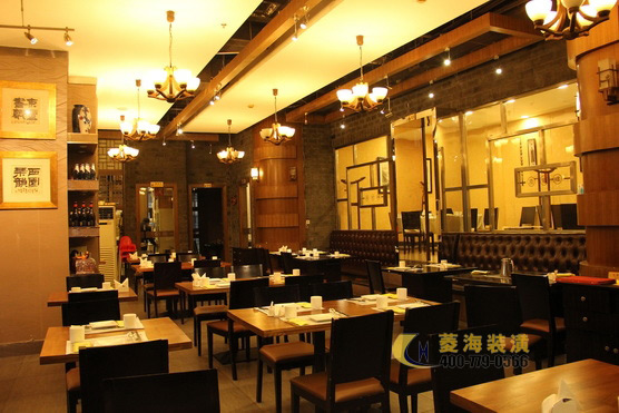 韓國料理店吊頂設計裝修