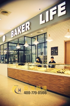 烘培店展示柜設計效果圖
