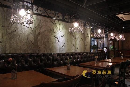西餐廳燈關設計