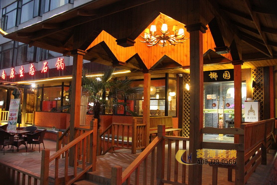 泰國餐廳門頭設計裝修
