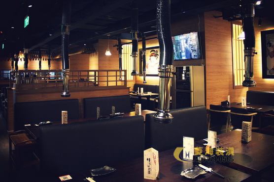 日本料理店墻面設計裝修
