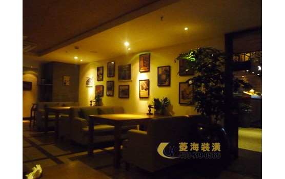 特色飯店背景墻設計