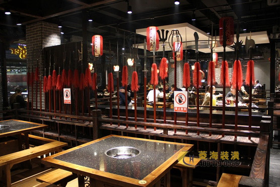 火鍋店軟裝設計