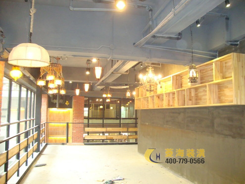 西餐廳用餐區施工圖