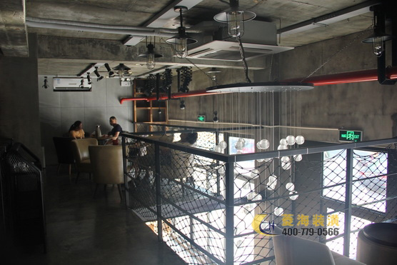 咖啡廳樓梯設計效果圖