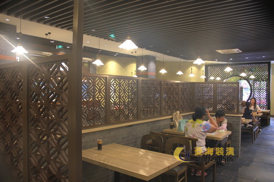 餐廳隔斷設計效果圖