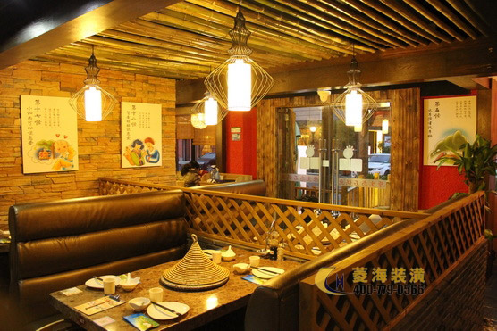火鍋店吊燈設計