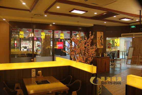 日本料理店吊頂設計裝修