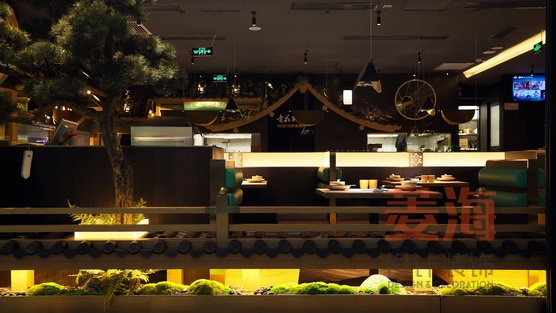 砂鍋魚餐廳大堂設計