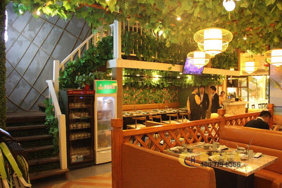 火鍋店地面設計裝修