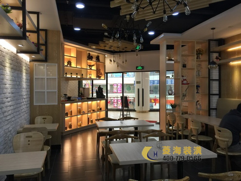 快餐廳隔斷設計裝修