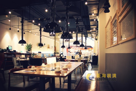 烤肉店墻面設計裝修