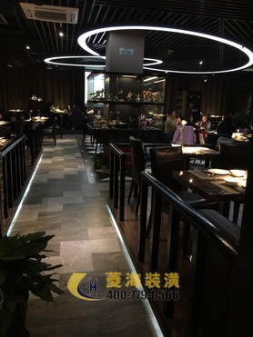 主題餐廳吊頂設計裝修