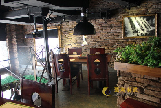 韓國料理店墻面設計