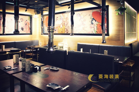日本烤肉店排煙設計圖