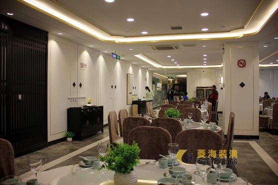 中式飯店大廳設計裝修