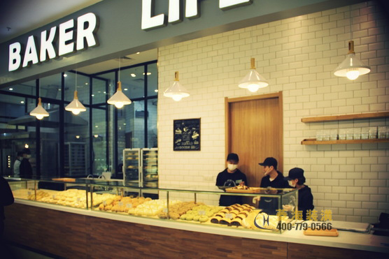面包店軟裝設計效果圖