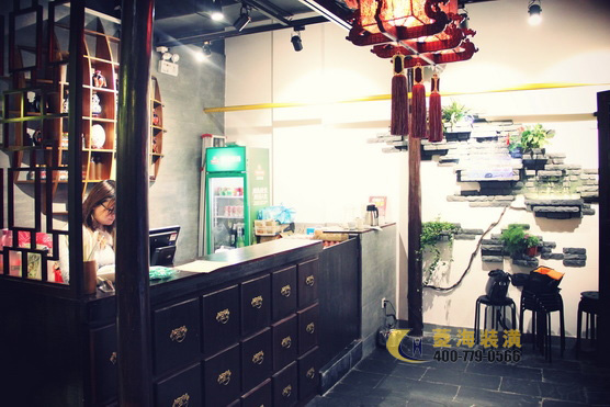串串香店走道設計裝修
