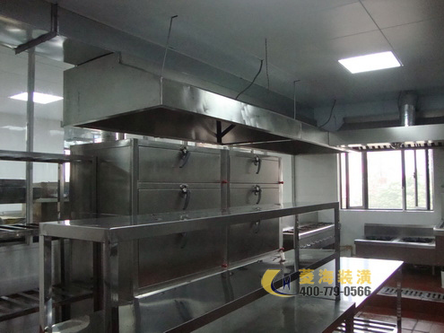 中式飯店切配區施工圖