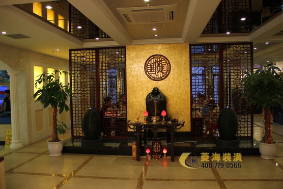 飯店隔斷設計