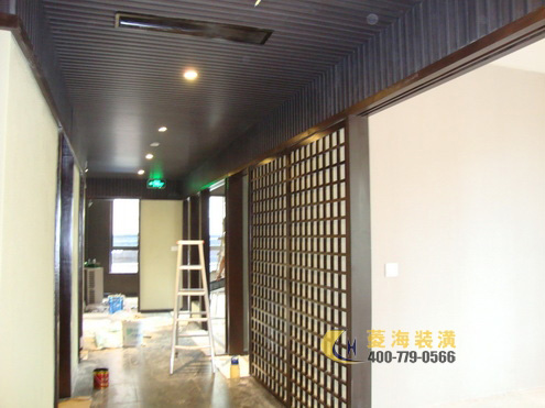 日本料理店室內裝修