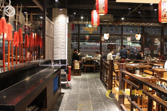 火鍋店走道設計