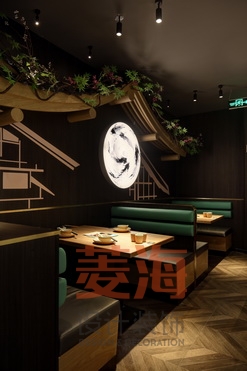 砂鍋魚餐廳中島設計