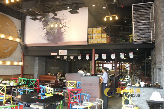 火鍋店閣樓設計裝修
