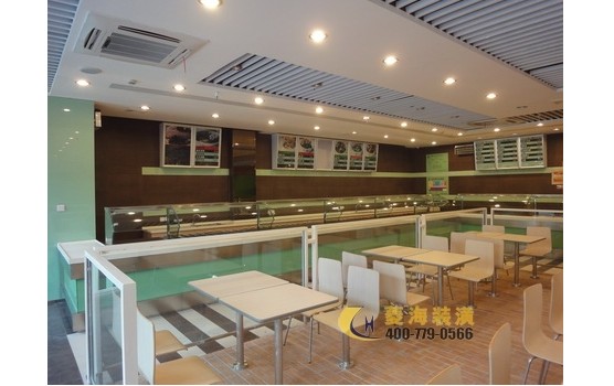 快餐店門面設計效果圖