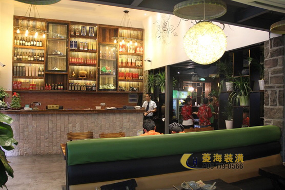 餐廳大堂設計效果圖