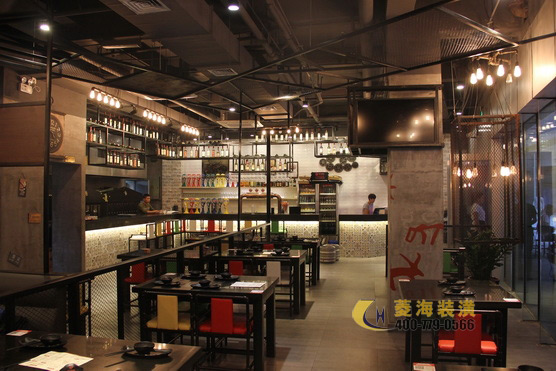 燒烤店立面設計裝修