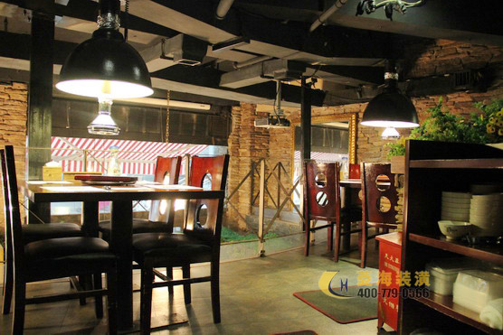 韓國料理店燈光設計