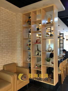 快餐廳裝飾柜設計