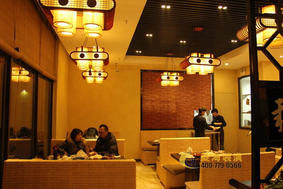 港式餐廳墻面設計