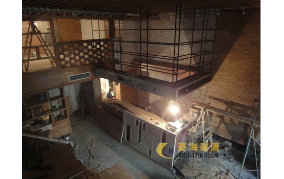 飯店裝修現場