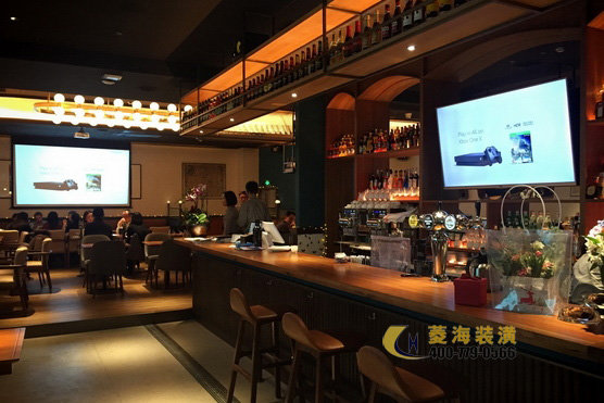 西餐廳走道設計裝修效果圖