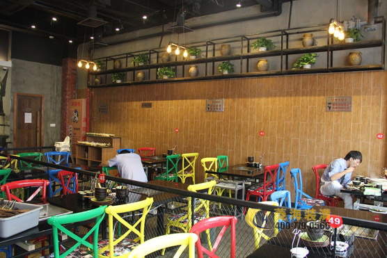 火鍋店裝修設計效果圖