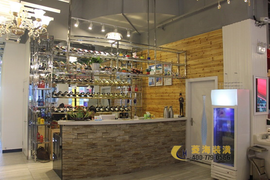 潮汕火鍋店吧臺設計