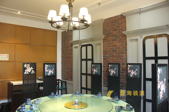 農家菜餐廳包房設計效果圖