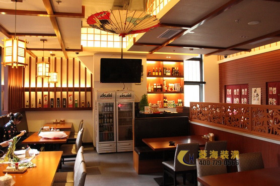 日本料理店吊頂設計