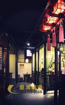 串串香店卡座設計裝修