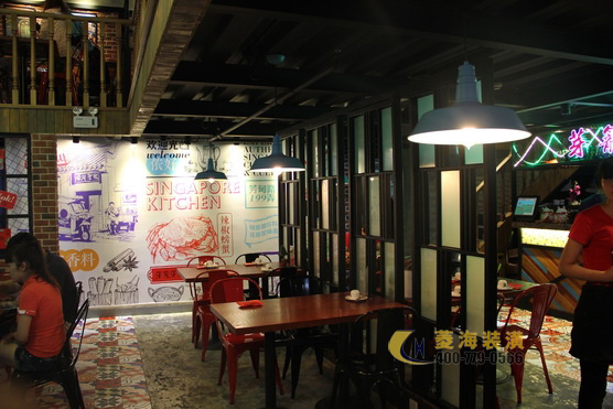 新加坡餐廳布局設計